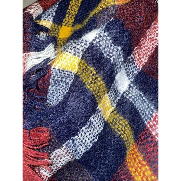 Plaid Oversized Blanket Scarf - Picture 12 of 14